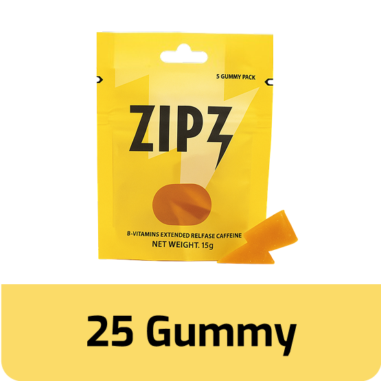 ZIPZ GUMMIES — INSTANT & SUSTAINED ENERGY