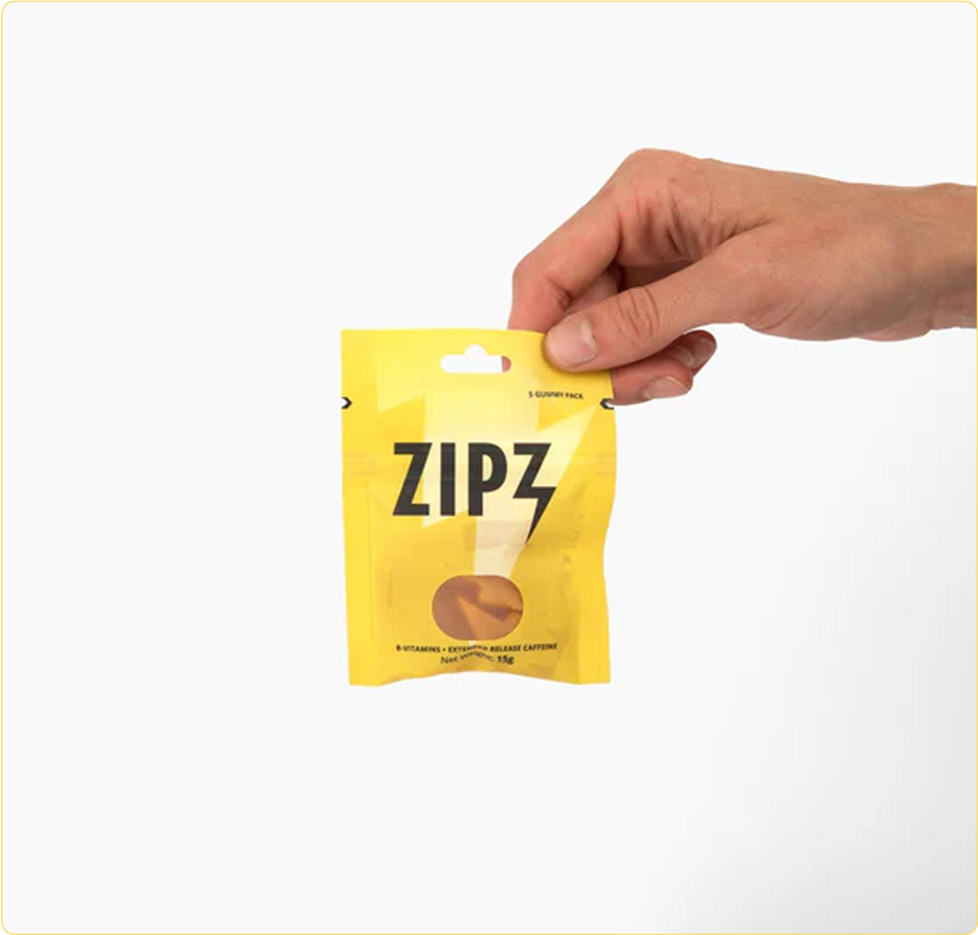 ZIPZ GUMMIES — INSTANT & SUSTAINED ENERGY