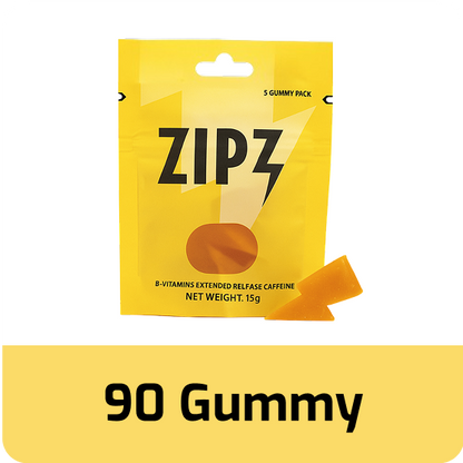 ZIPZ GUMMIES — INSTANT & SUSTAINED ENERGY