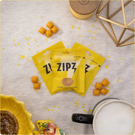 ZIPZ GUMMIES — INSTANT & SUSTAINED ENERGY